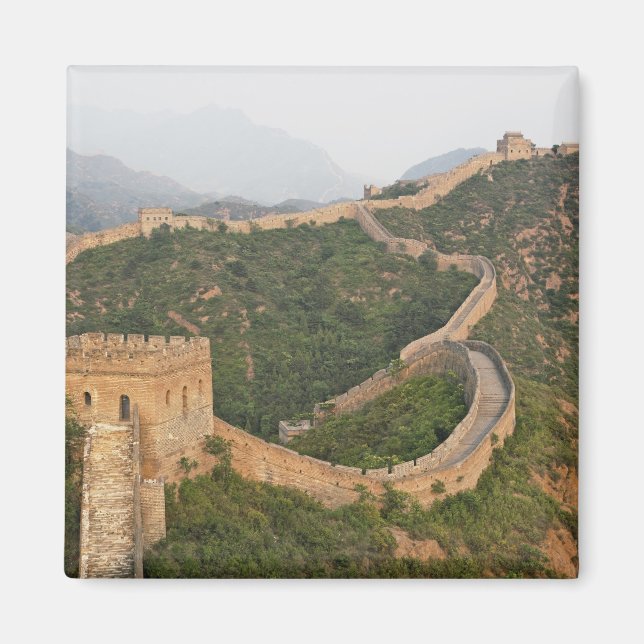 Kina mur vid Jinshanling, Kina, Asien Magnet (Framsidan)