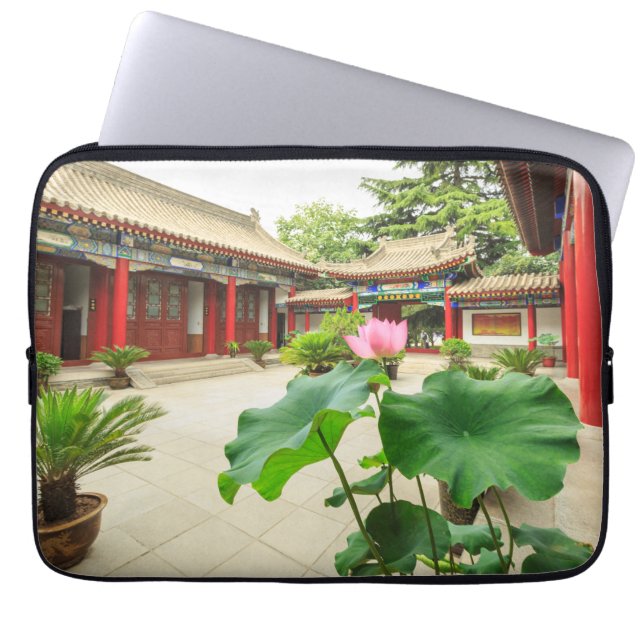 Kina Pagod Interiör Laptop Sleeve (Framsidan)