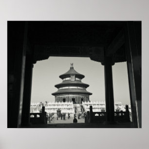 Kina, Peking, Chongwen District. 2 Poster