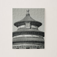 Kina, Peking, Chongwen-distriktet. Tempel