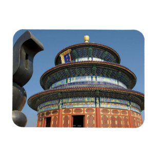 Kina, Peking, Himmelens tempel, kinesisk urna i Magnet