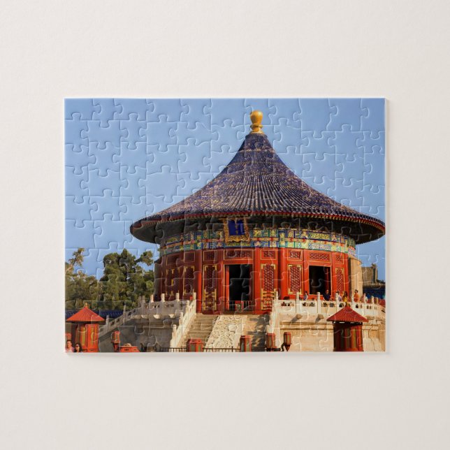 Kina, Peking, Tian Tan Park, Himlens tempel, 2 Pussel (Horisontell)