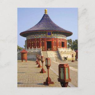 Kina, Peking, Tian Tan Park, Himlens tempel, Vykort