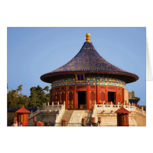 Kina, Peking, Tian Tan Park, Himmelens tempel, 2 Hälsningskort