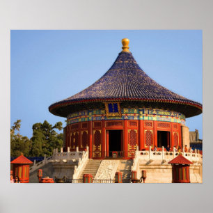 Kina, Peking, Tian Tan Park, Himmelens tempel, 2 Poster