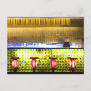 Kina, Shanghai. Bar i Xin Tian Di bar 2 Vykort