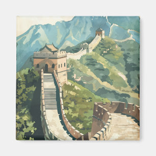 Kina stora mur magnet