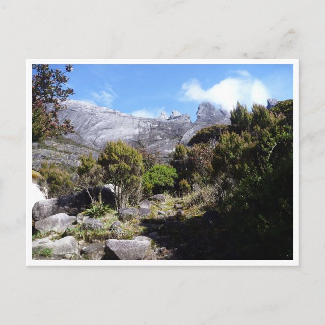 kinabalu high view vykort (Framsida)