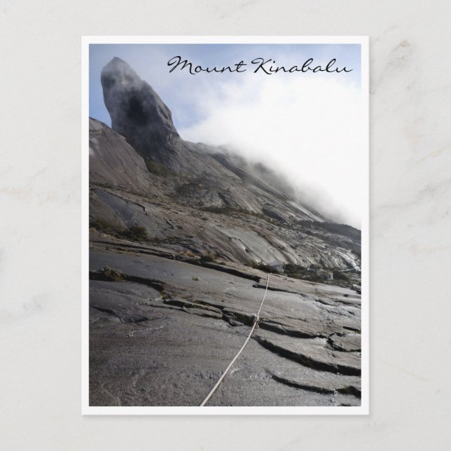 kinabalu repmoln vykort (Framsida)