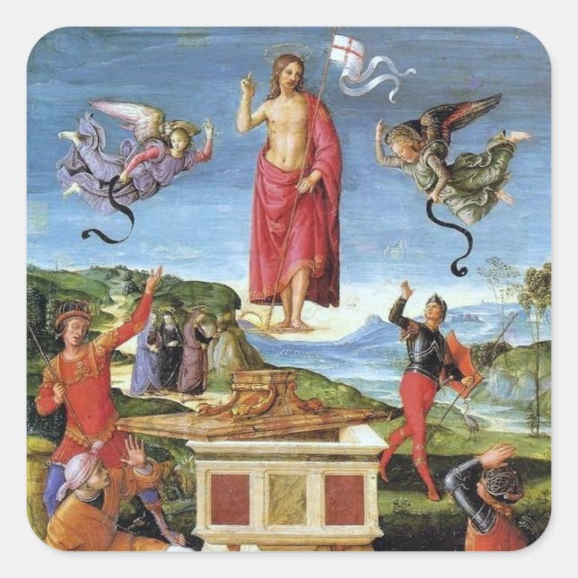 Kinaird Resurrection Fyrkantigt Klistermärke (Framsida)