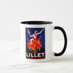 KinaLillet vintage PosterEurope Mugg