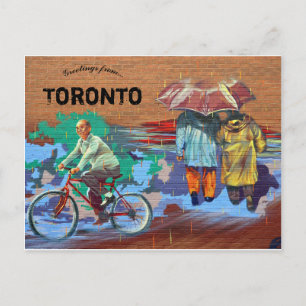 Kinarriomålning Toronto Ontario Kanada Vykort