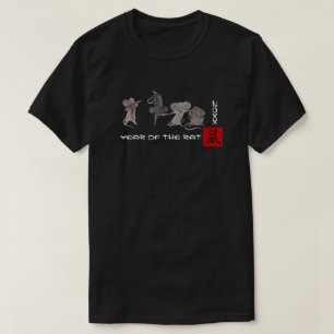 Kinas år i Råtta Anpassningsbar år T Shirt