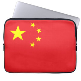 Kinas flagga laptop fodral