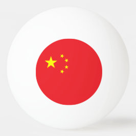 Kinas flagga pingisboll