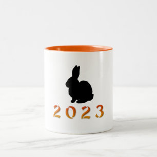 Kinas kaninår 2023 Två-Tonad mugg