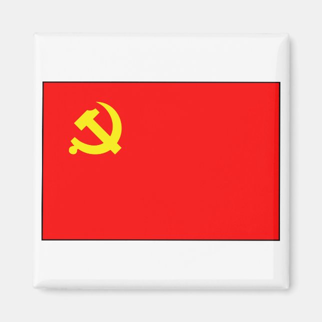Kinas kommunistiska Party Magnet (Framsidan)