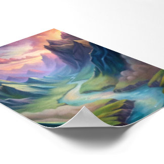 Kinas kultur och natur poster