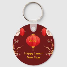 Kinas nya år 2025 nyckelring