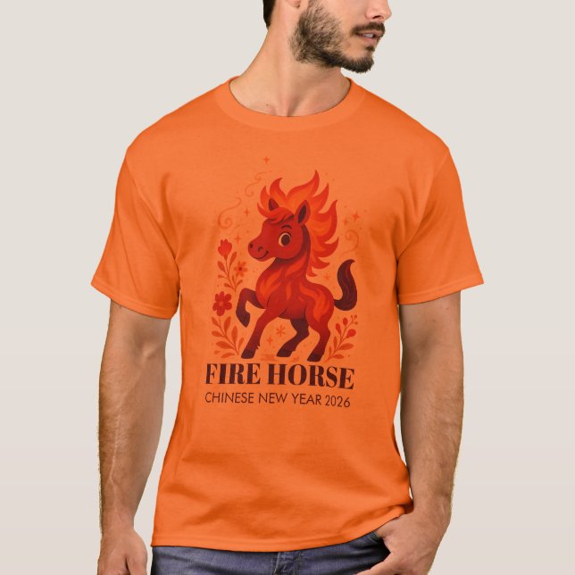 Kinas nya år 2026 t shirt (Framsida)