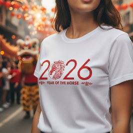 Kinas nya år 2026 t shirt