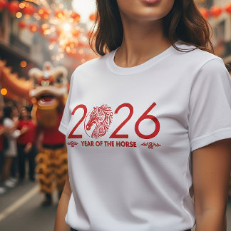 Kinas nya år 2026 t shirt