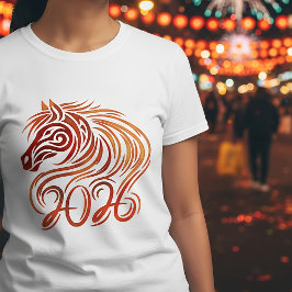 Kinas nya år 2026 t shirt
