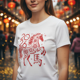 Kinas nya år 2026 t shirt