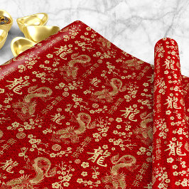 Kinas nya år av draken 2024 presentpapper