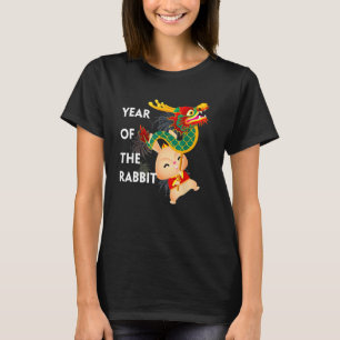 Kinas nya kaninår i lycklig 2023 t shirt