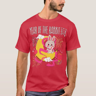 Kinas nyår 2023 i lycklig t shirt