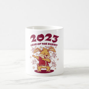Kinas nyår 2023 - Kaninens år Kaffemugg