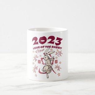 Kinas nyår 2023 - Kaninens år Kaffemugg