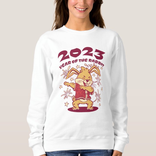 Kinas nyår 2023 - Kaninens år T Shirt (Framsida)