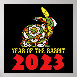 Kinas nyår 2023 poster