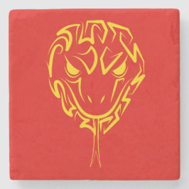 Kinas nyår för ormen 2025 4723 Wood Stenunderlägg