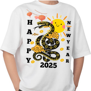 Kinas nyår gott nytt år t shirt
