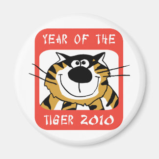 Kinas tigerår 2010 magnet
