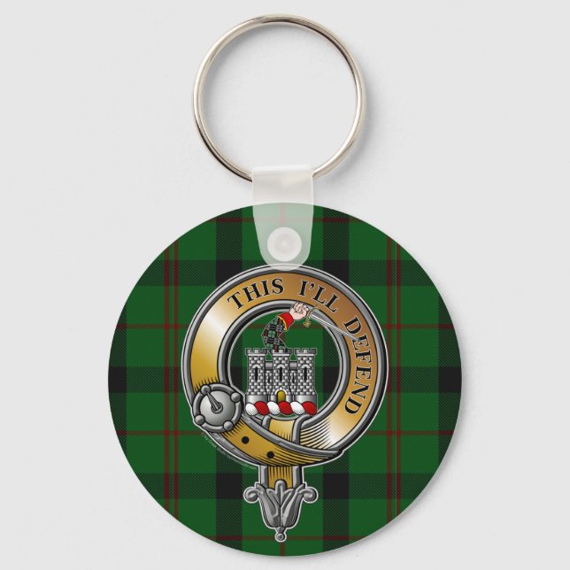Kincaid Tartan & Badge Nyckelring (Framsida)