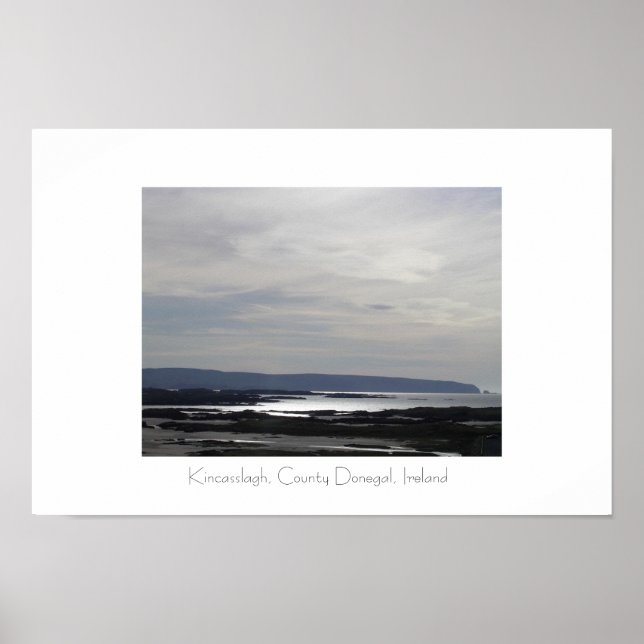 Kincasslagh, County Donegal, Irland Poster (Framsidan)