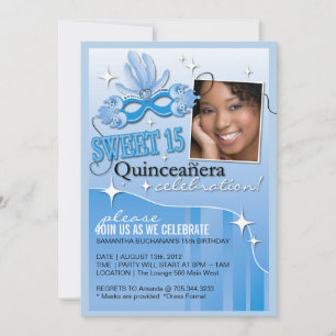 KINCEANERA MASQUERADE INVIKELSE INBJUDNINGAR