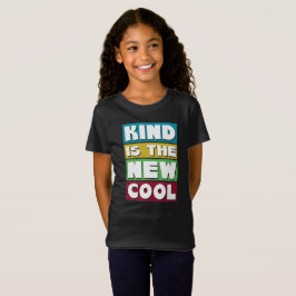 Kind är den nya Coolan - en Barn Retro Kindness T Shirt