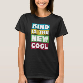 Kind är den nya Coolan - en Retro Kindness T Shirt