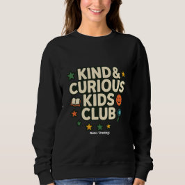 Kind & Curious Kids Club Positive Growth Mindset  T Shirt