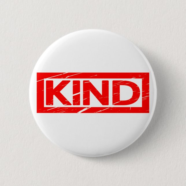Kind Frimärke Knapp (Framsida)