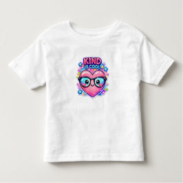 Kind Is Cool – Cute Toddler Girl T-Shirt