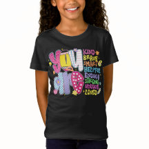 "KIND MODIG STRONG LOVED"-bekräftelse