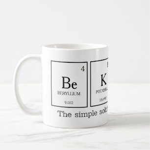 KINd-namn med regelbundet återkommande inslag-kemi Kaffemugg