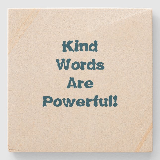 Kind Ord   Stenunderlägg (Framsidan)