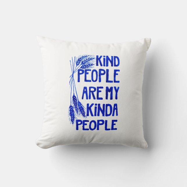 Kind People Dekorativ kudde (Framsida)